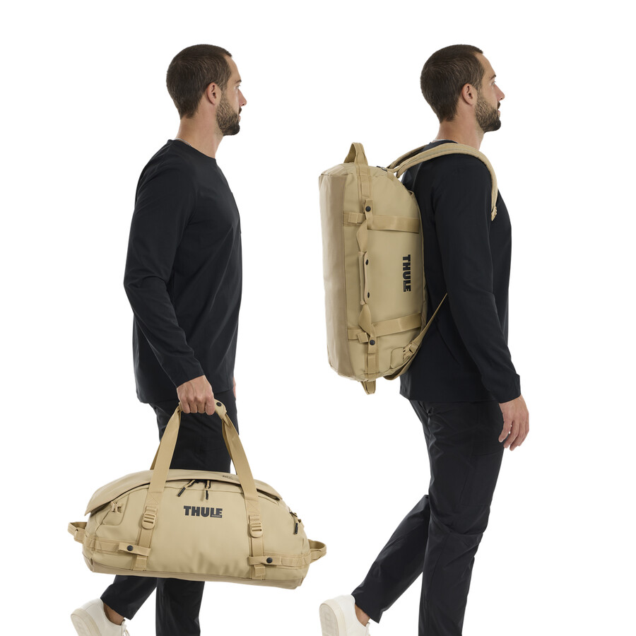 borsone da viaggio 40l beige delicato