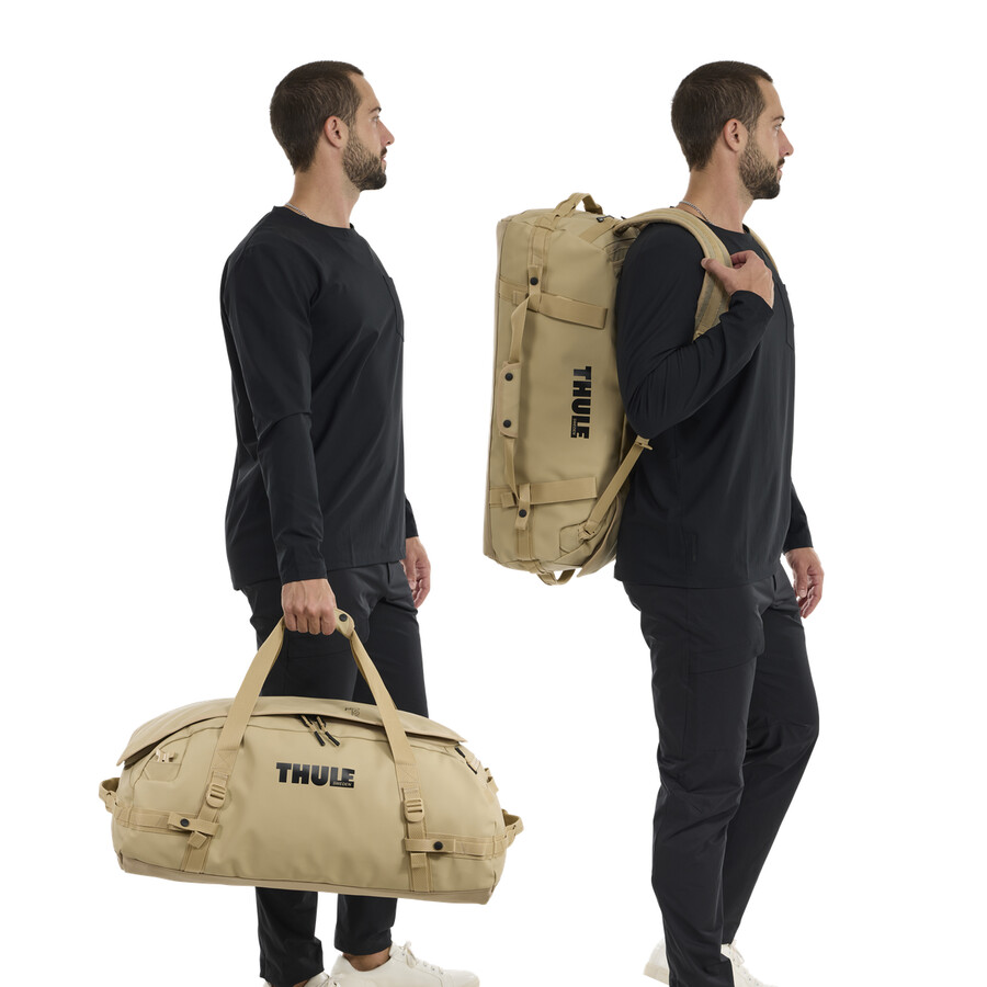 borsone da viaggio 70l beige delicato