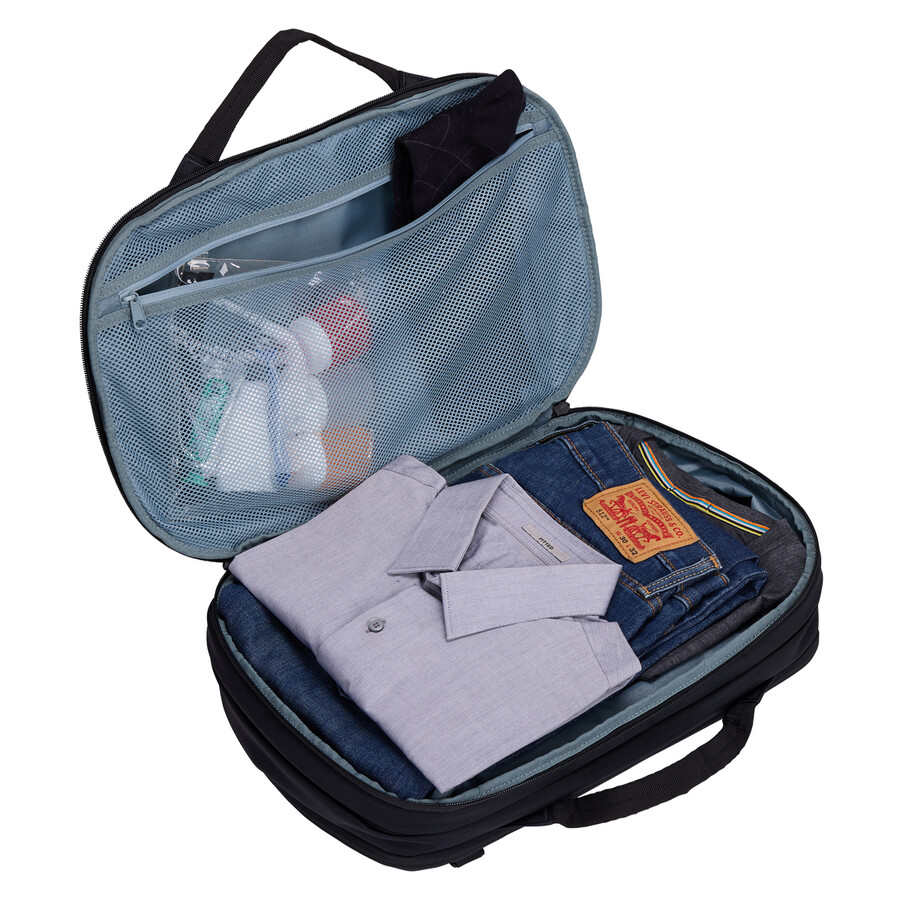 borsa da viaggio ibrida 15l nera