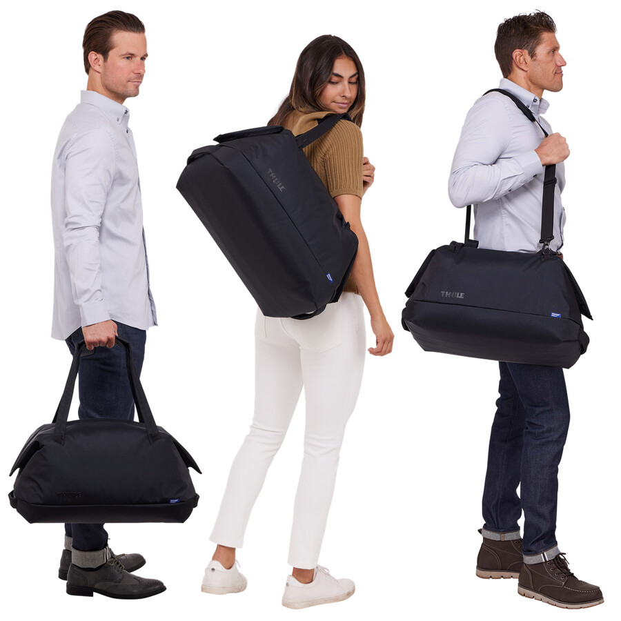 borsa da viaggio thule subterra 2 35l nera