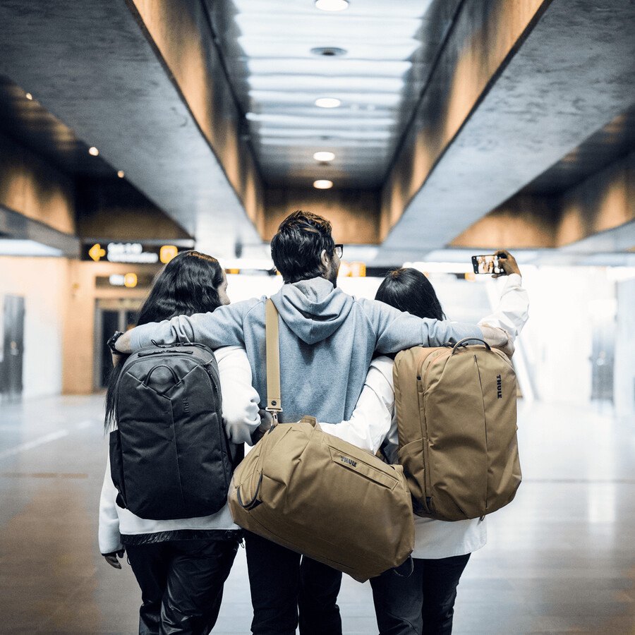 borsone da viaggio 35l nutria brown