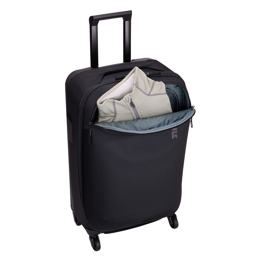 valigia da stiva con ruote 68 cm nera