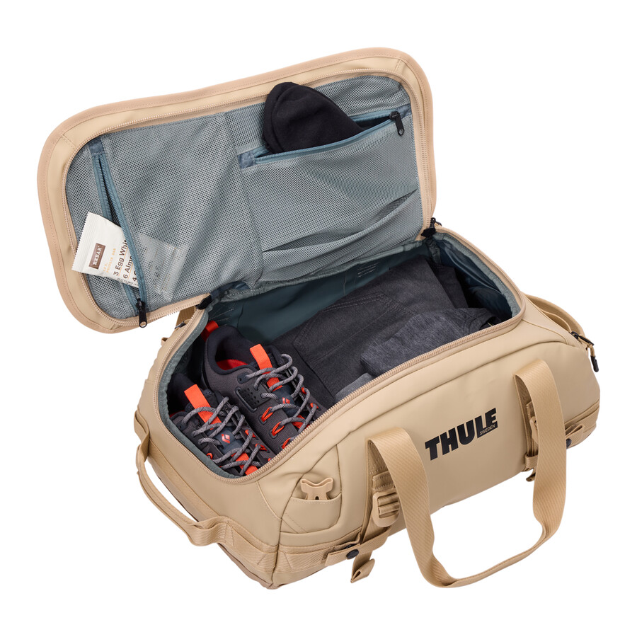 borsone da viaggio 30l beige delicato