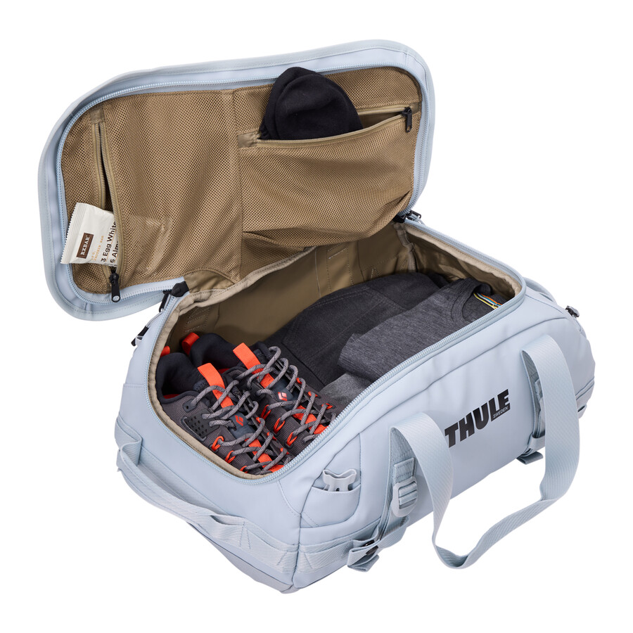borsone da viaggio 30l blu morbido