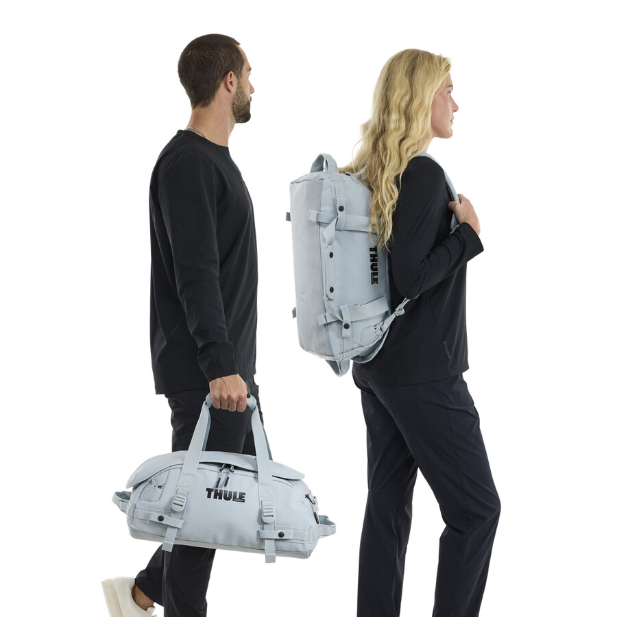 borsone da viaggio 30l blu morbido