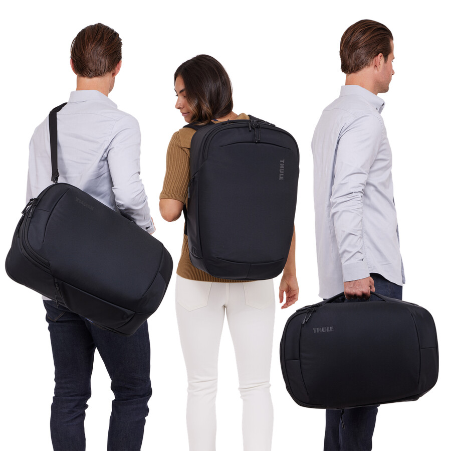 borsa a mano convertibile 40l nera