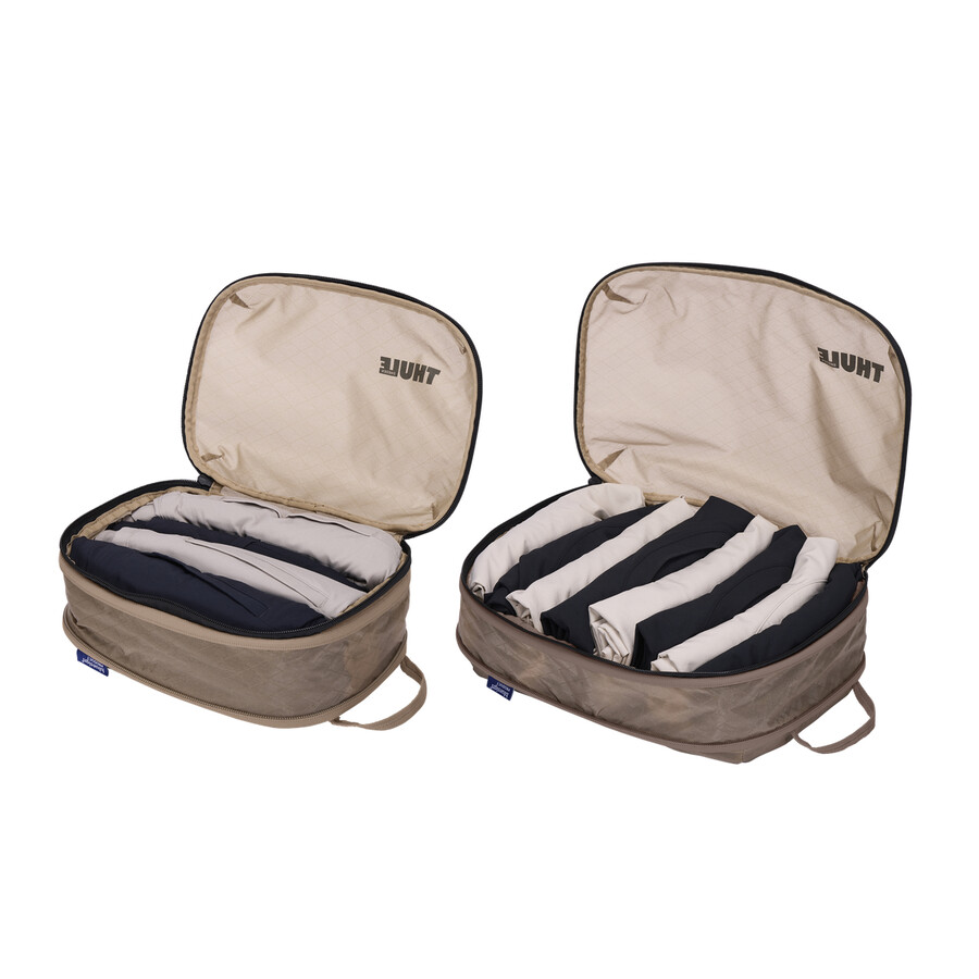 set di cubi di imballaggio a compressione piccolomedio beige delicato