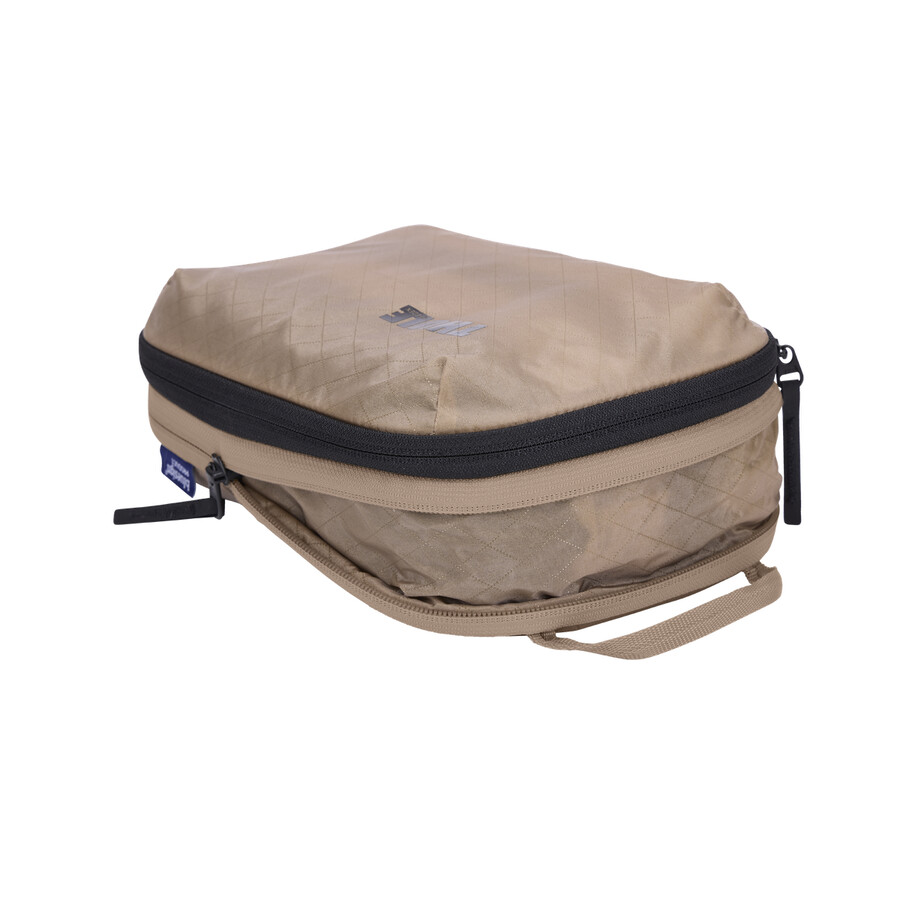 cubo di imballaggio a compressione piccolo beige delicato