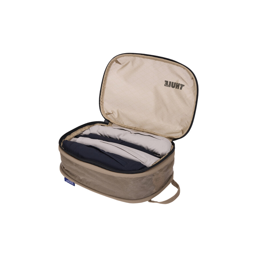 cubo di imballaggio a compressione piccolo beige delicato