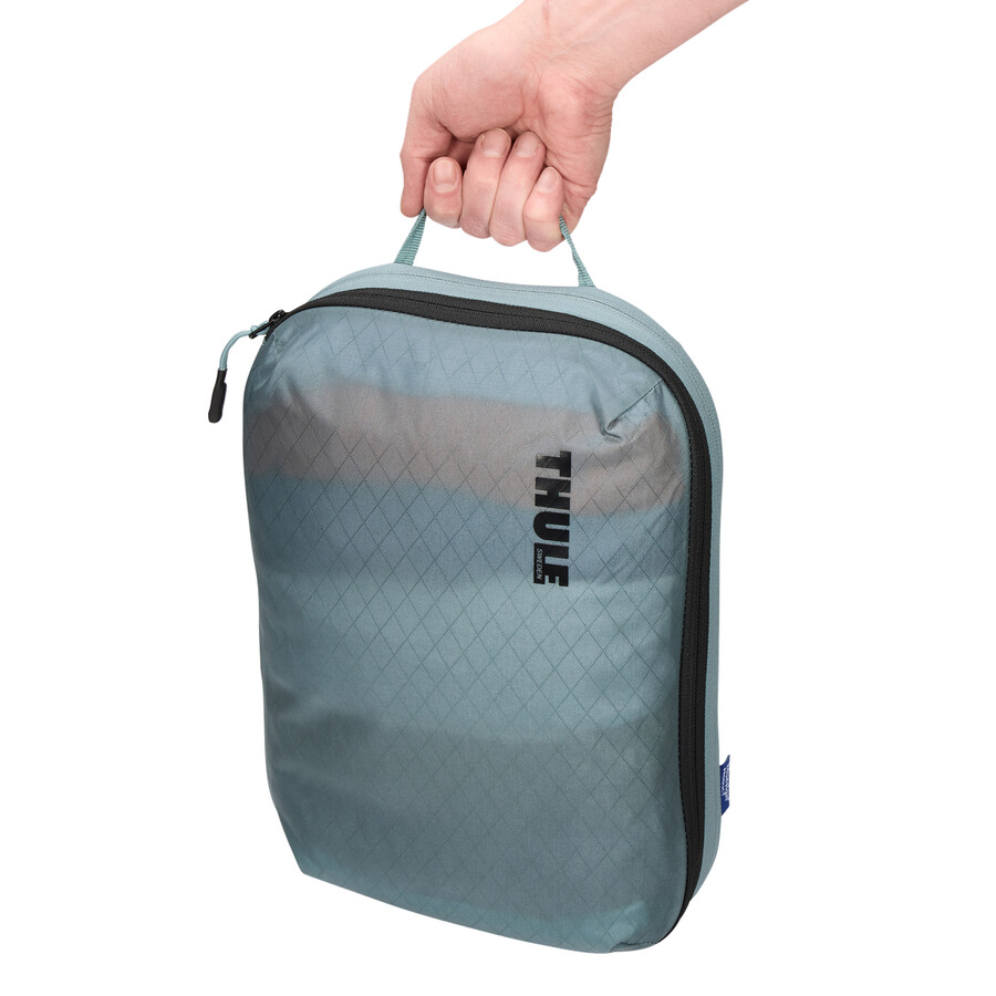 cubo di imballaggio a compressione medio grigio stagno