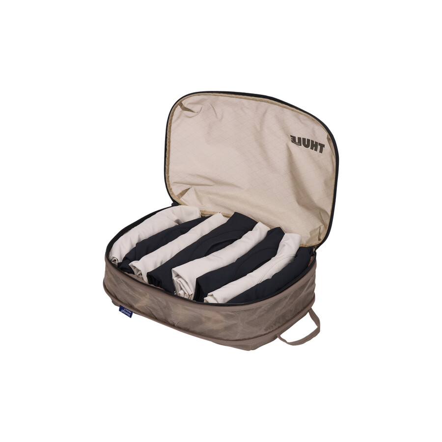 cubo di imballaggio a compressione medio beige delicato