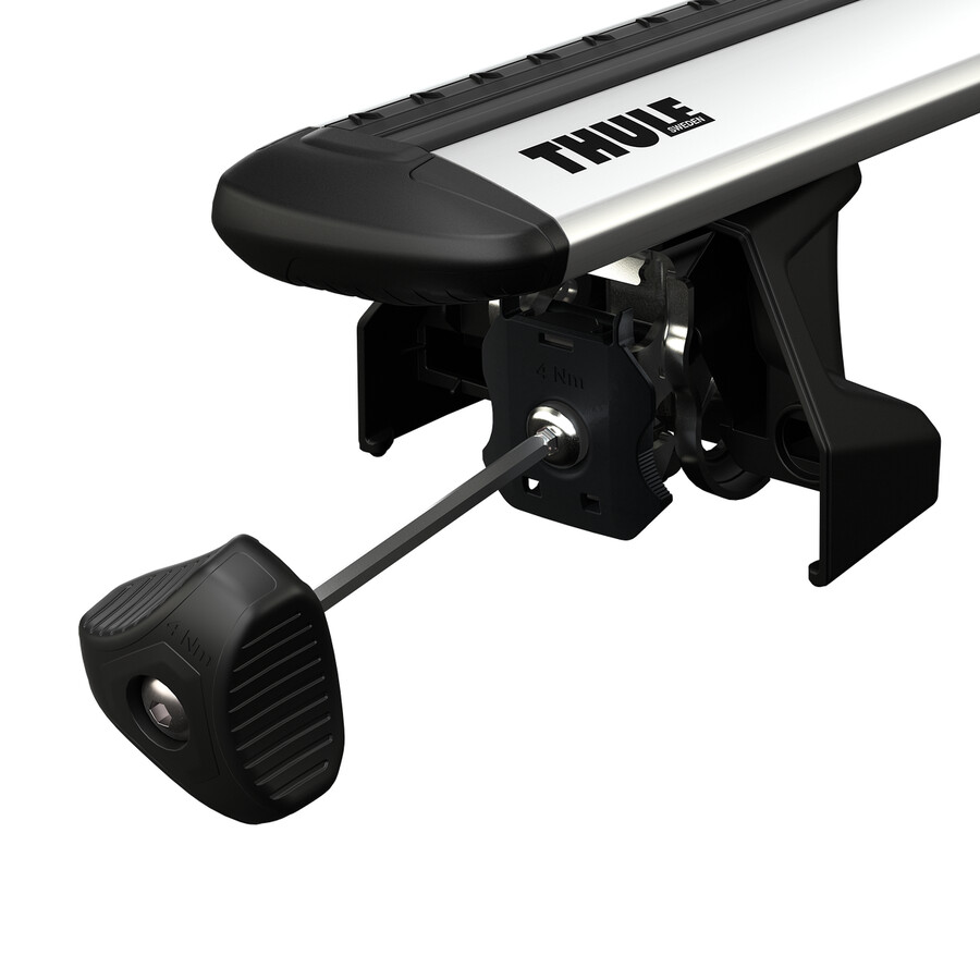 thule evo fixpoint foot per veicoli confezione da 4 nero