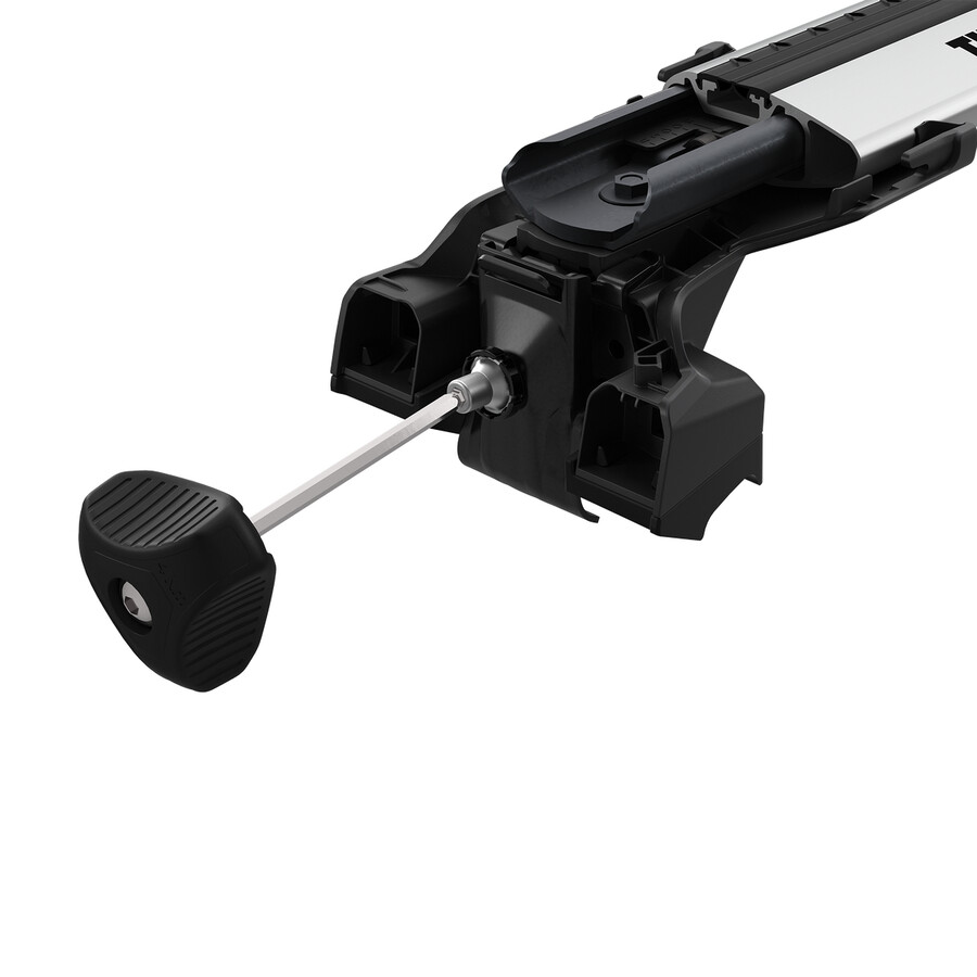 piedino per binario thule edge flush rail per veicoli confezione da 4 nero