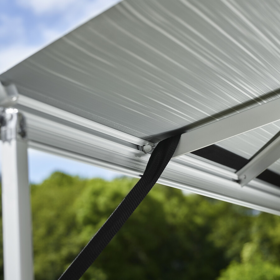 kit di fissaggio per tenda da sole nero