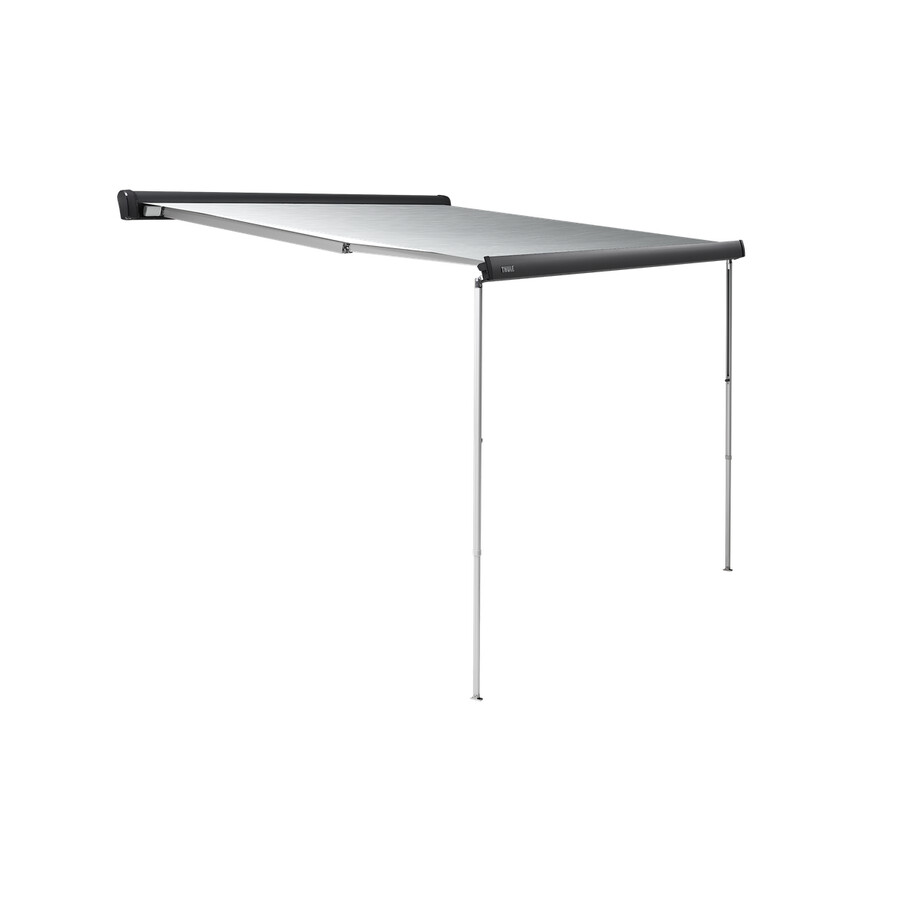 tenda da sole montata su rack 85 x 65 piedi 26 x 20 m antracite nero