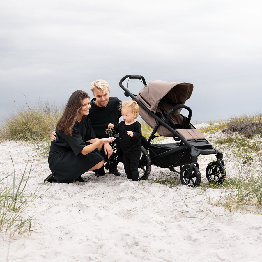 passeggino all-terrain tinto taupe