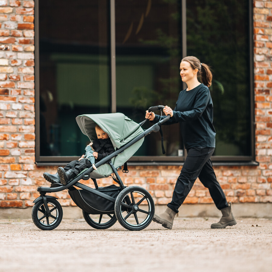 passeggino all-terrain mist green