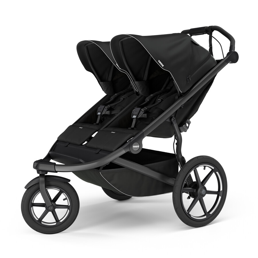 passeggino doppio all-terrain nero