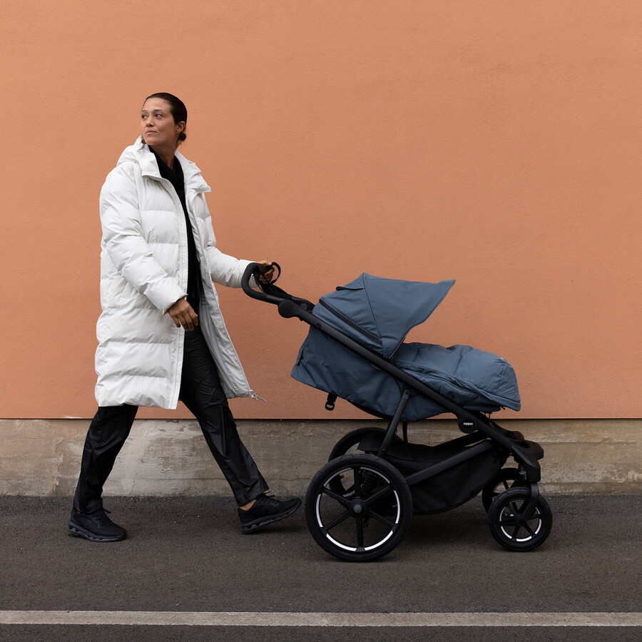 sacco a pelo per passeggino per bambini color tortora