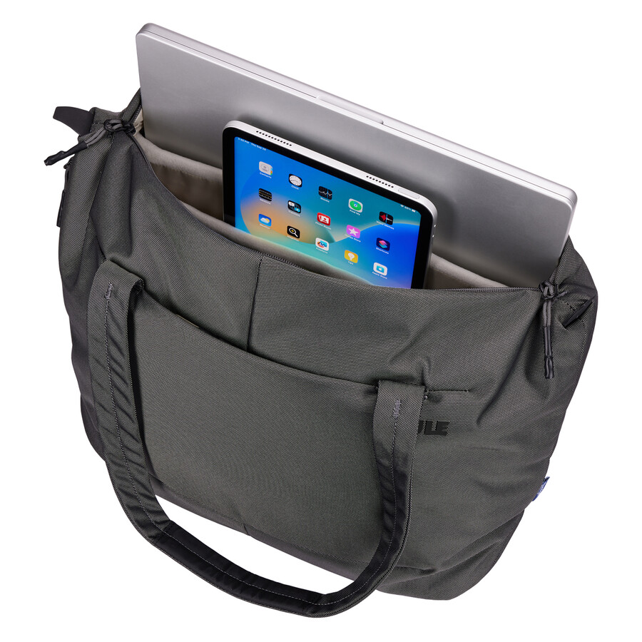 borsa tote 22l vetiver gray
