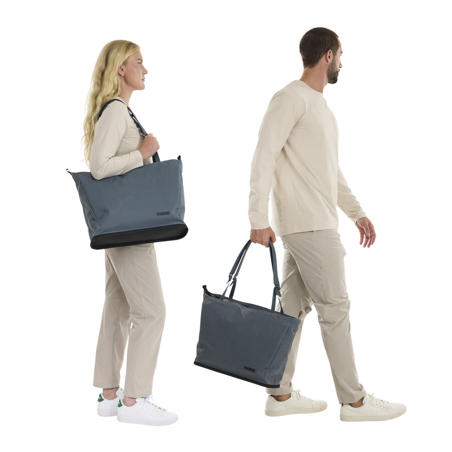 borsa tote ardesia scura