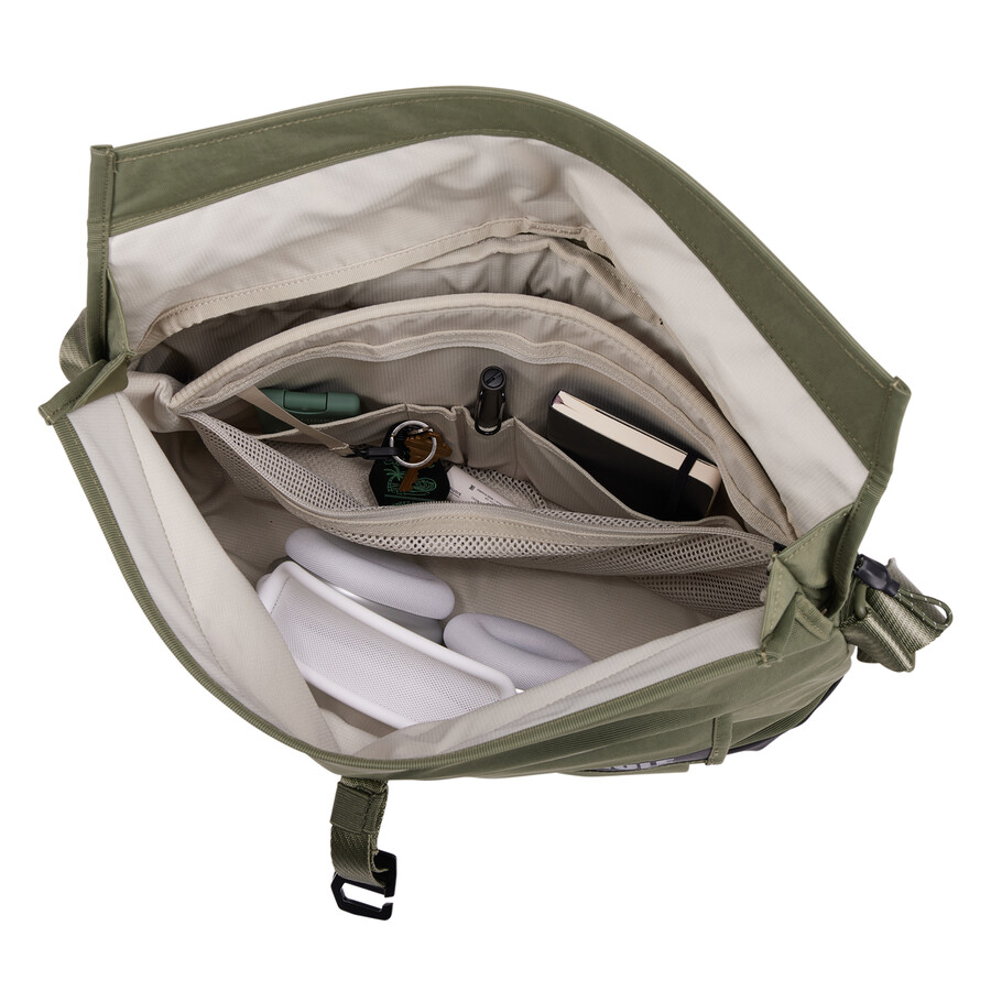 borsa a tracolla 14l verde chiaro