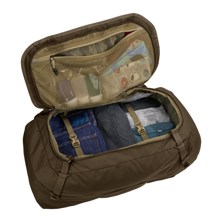 zaino da viaggio 70l deep khaki