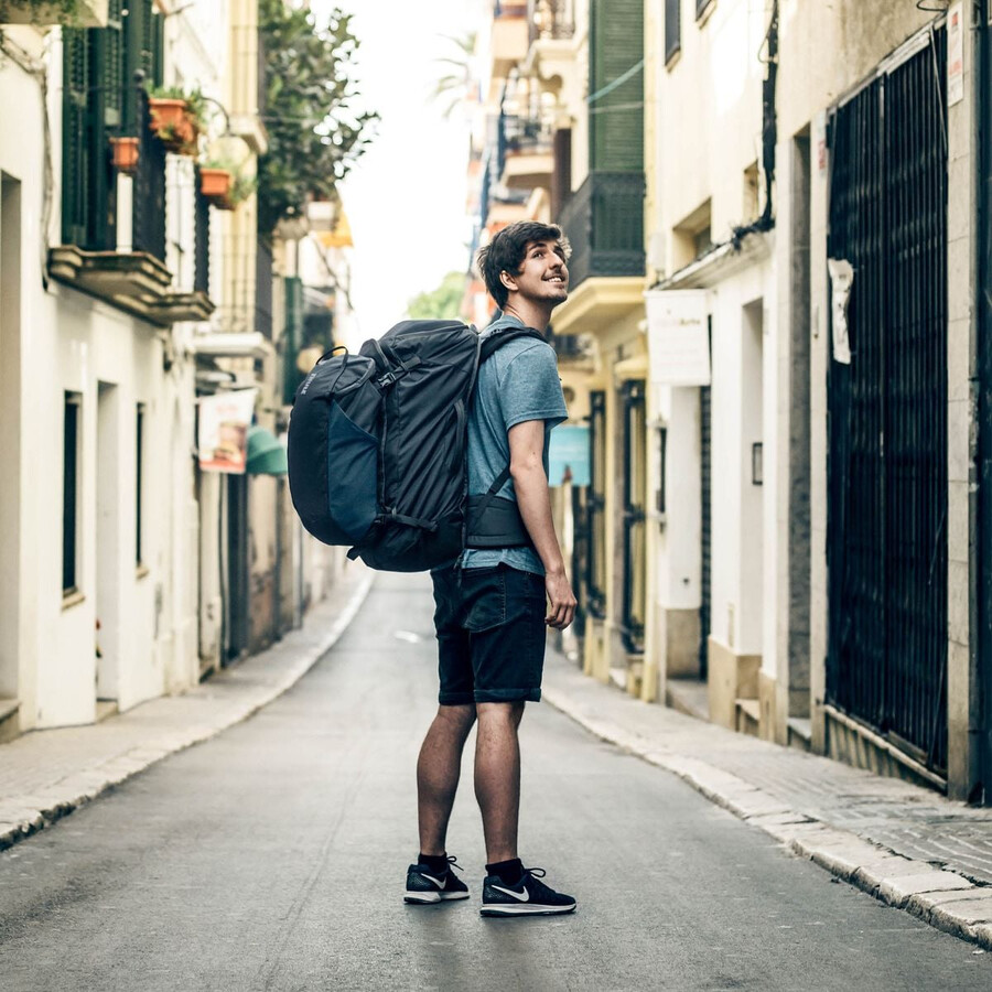 zaino da viaggio 70l deep khaki