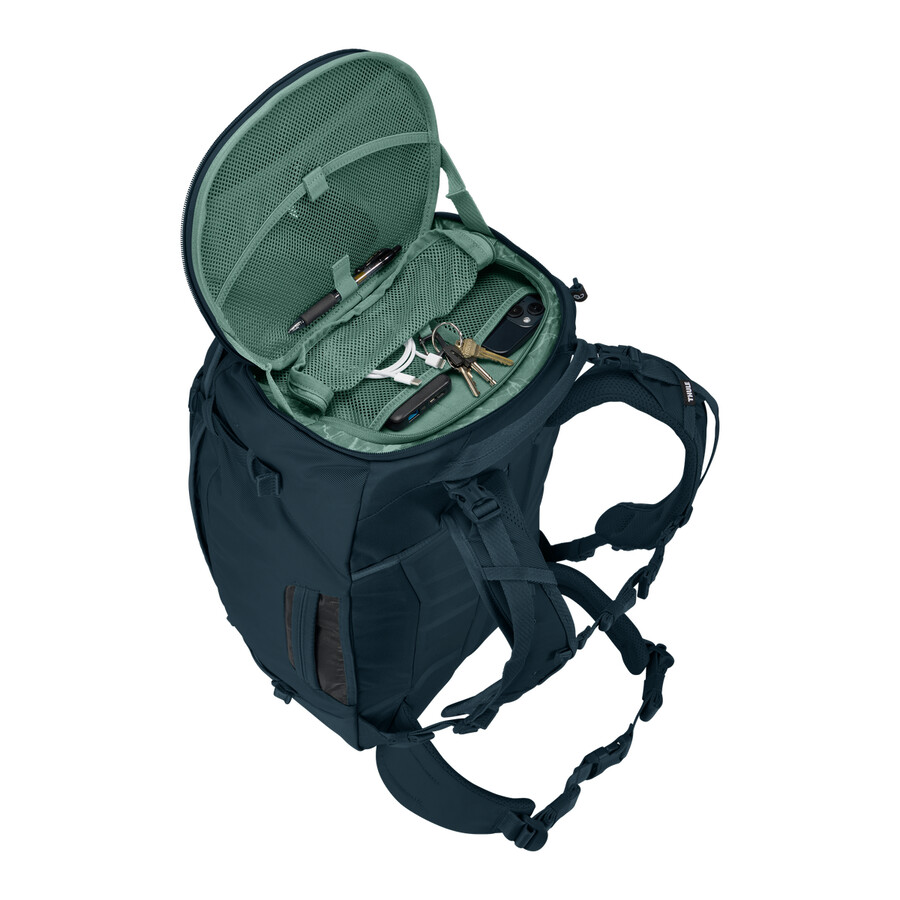 zaino da viaggio da donna 60l blu scuro