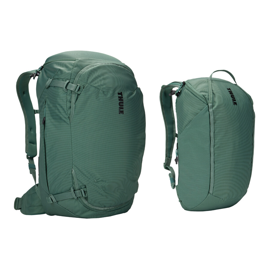 zaino da viaggio hazy green da 60 litri