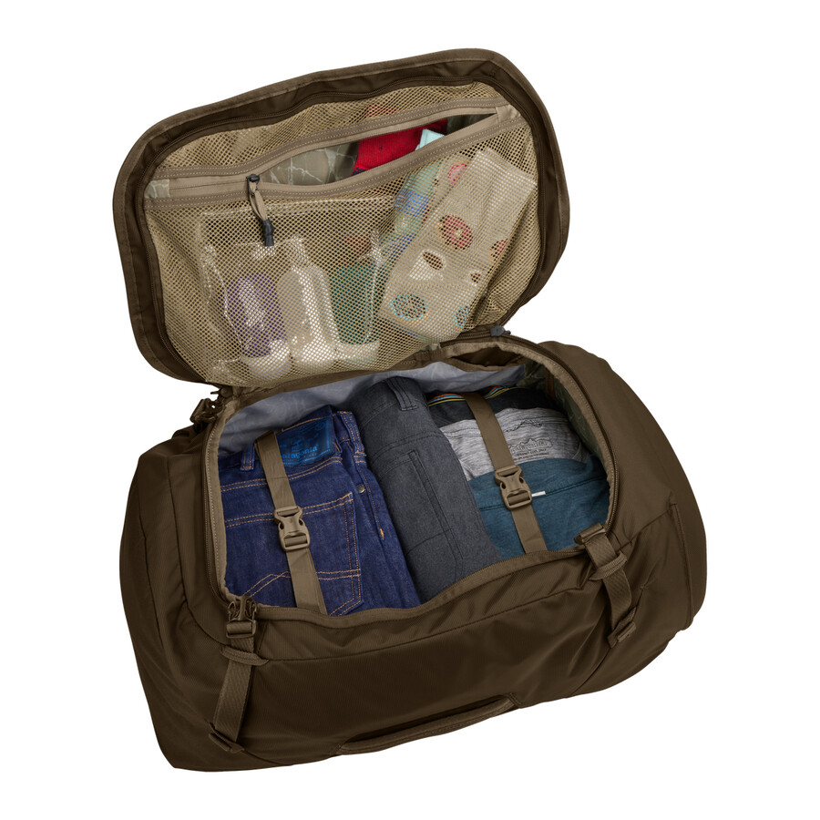 zaino da viaggio 60l deep khaki