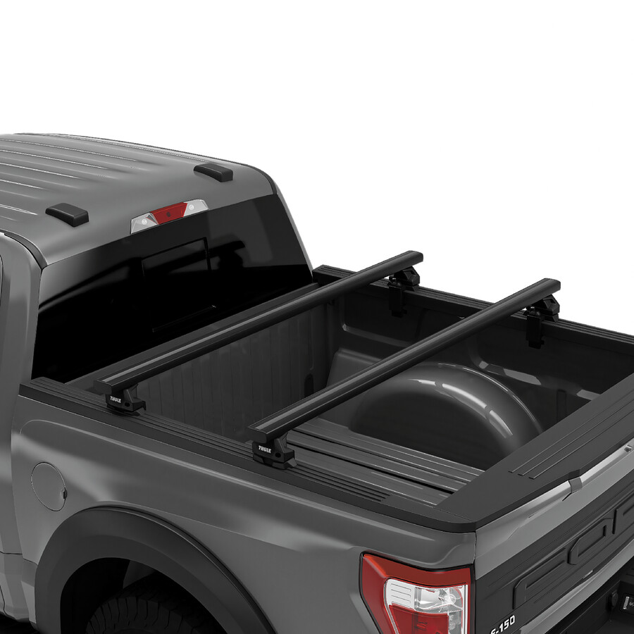 portapacchi basso per camion di dimensioni standard nero