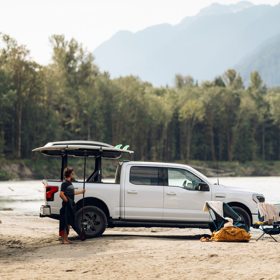 portapacchi verticale per pick-up thule xscape