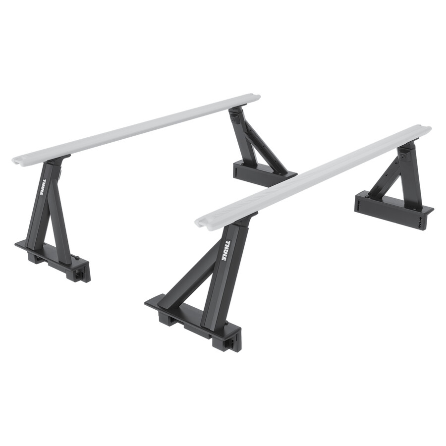 portapacchi verticale per pick-up thule xscape con sponda per letto